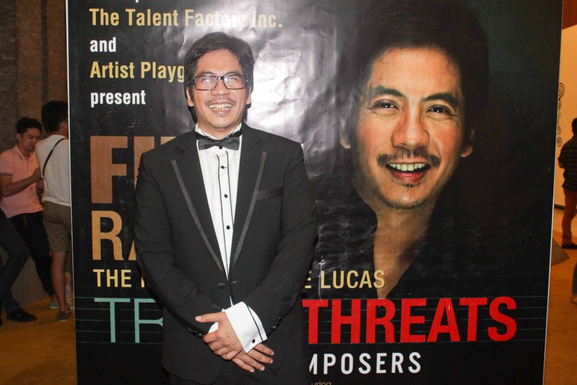 Jesse Lucas is one of the most prolific and talented composers of our time. Jesse Lucas FULL RANGE is part of the TRIPLE THREATS series The composers at CCP Tanghalang Aurelio Tolentino last August 20, 2015. Photo by Jude Bautista